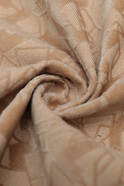 Burnout Velvet Fabric-Bufalo